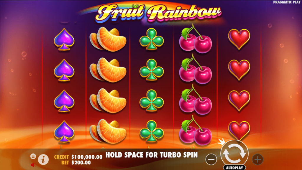 Fruit Rainbow สล็อตแตกง่าย เกมฟรีเครดิต
